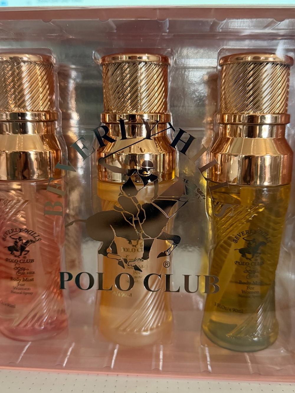 Beverly Hills Polo Club Body Mist Trio